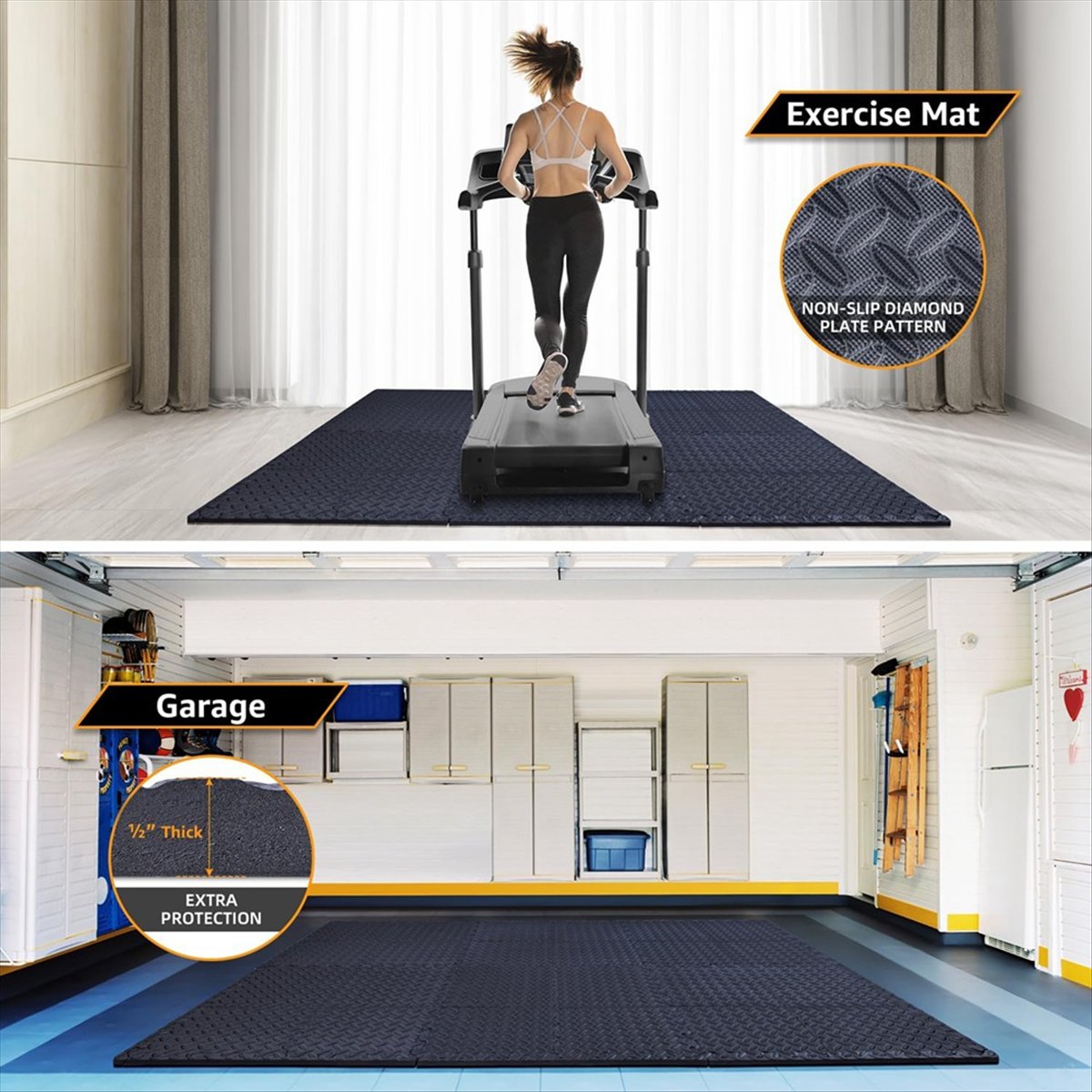 New arrival  12 Pack Floor Exe - Home Gym Yoga recension och pris