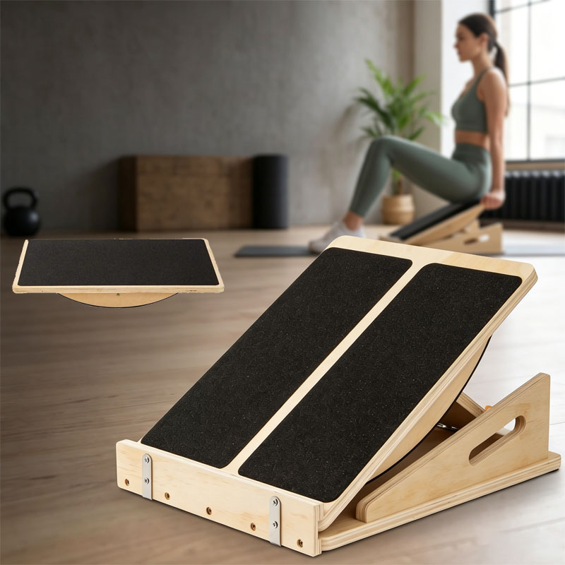 2‑in‑1 Wooden Balance Board &  - Leg Home Gym Workout recension och pris