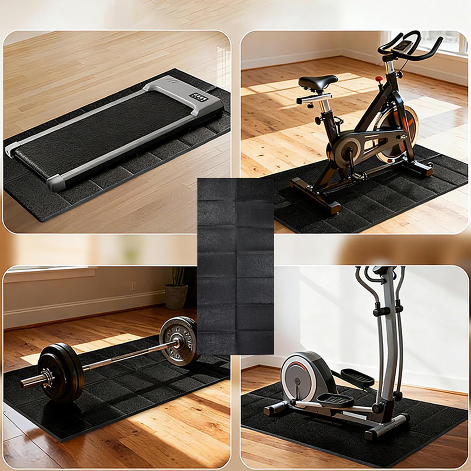 Treadmill Mat Vibration Absorb - Leg Home Gym Workout recension och pris