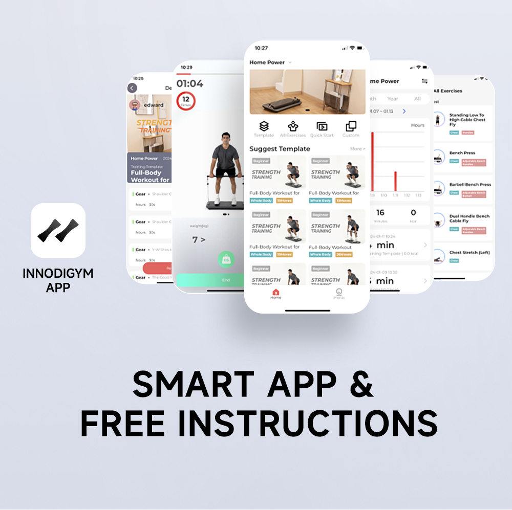 Smart Home Gym Intelligence Fi - All In One Gym Home Equipment recension och pris