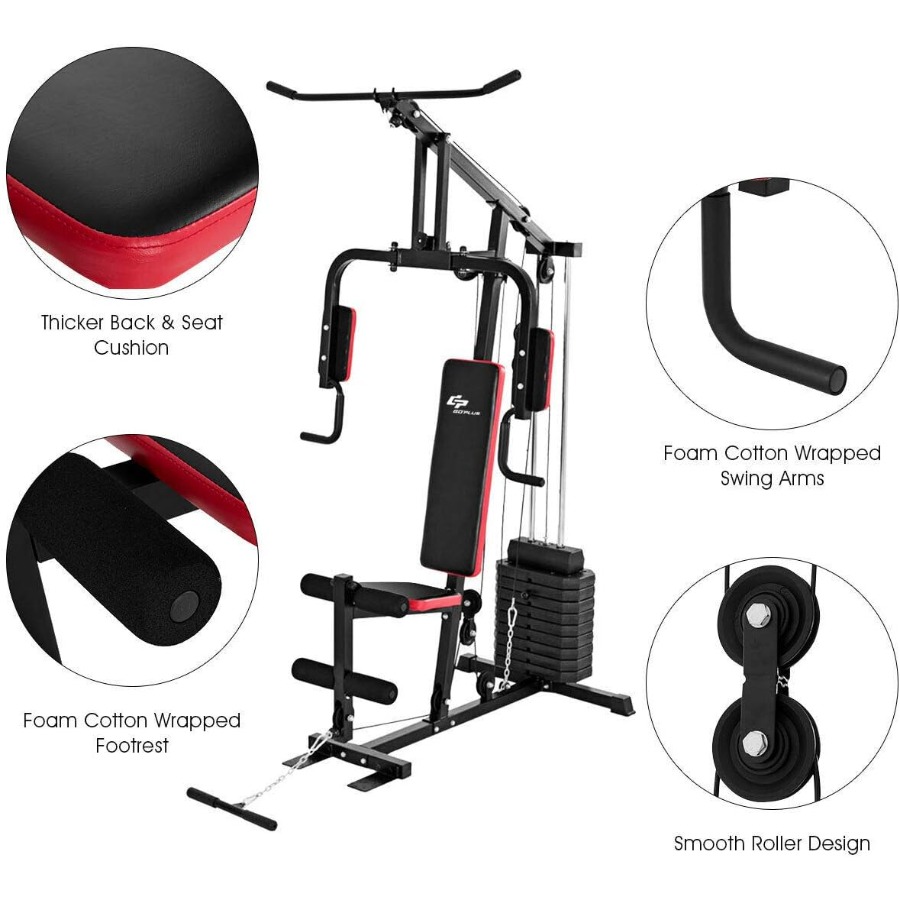 Multifunction Home Gym System, - Leg Home Gym Workout recension och pris