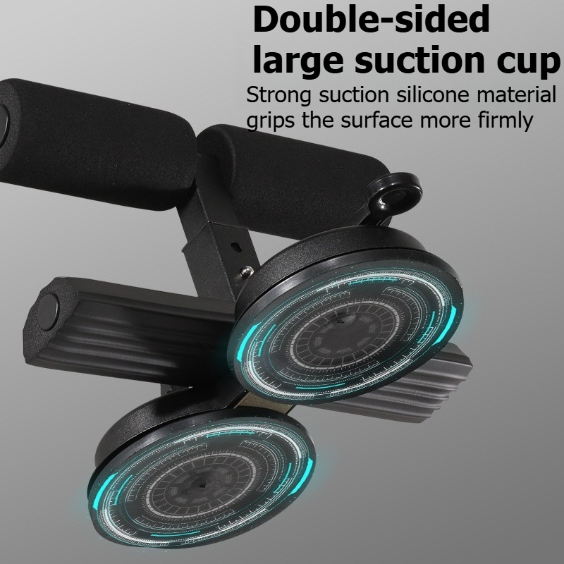 Portable Sit Up Bar Double Suc - Home Gym Routine recension och pris