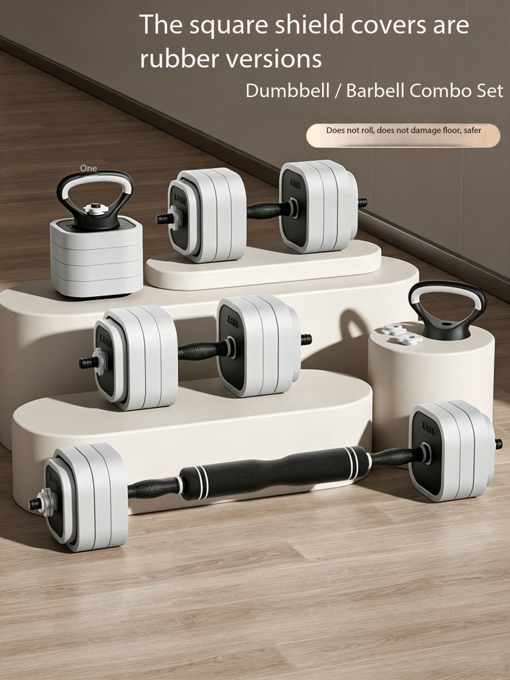 Adjustable 4 in 1 Home Gym Fit - Home Gym Equipment Set recension och pris