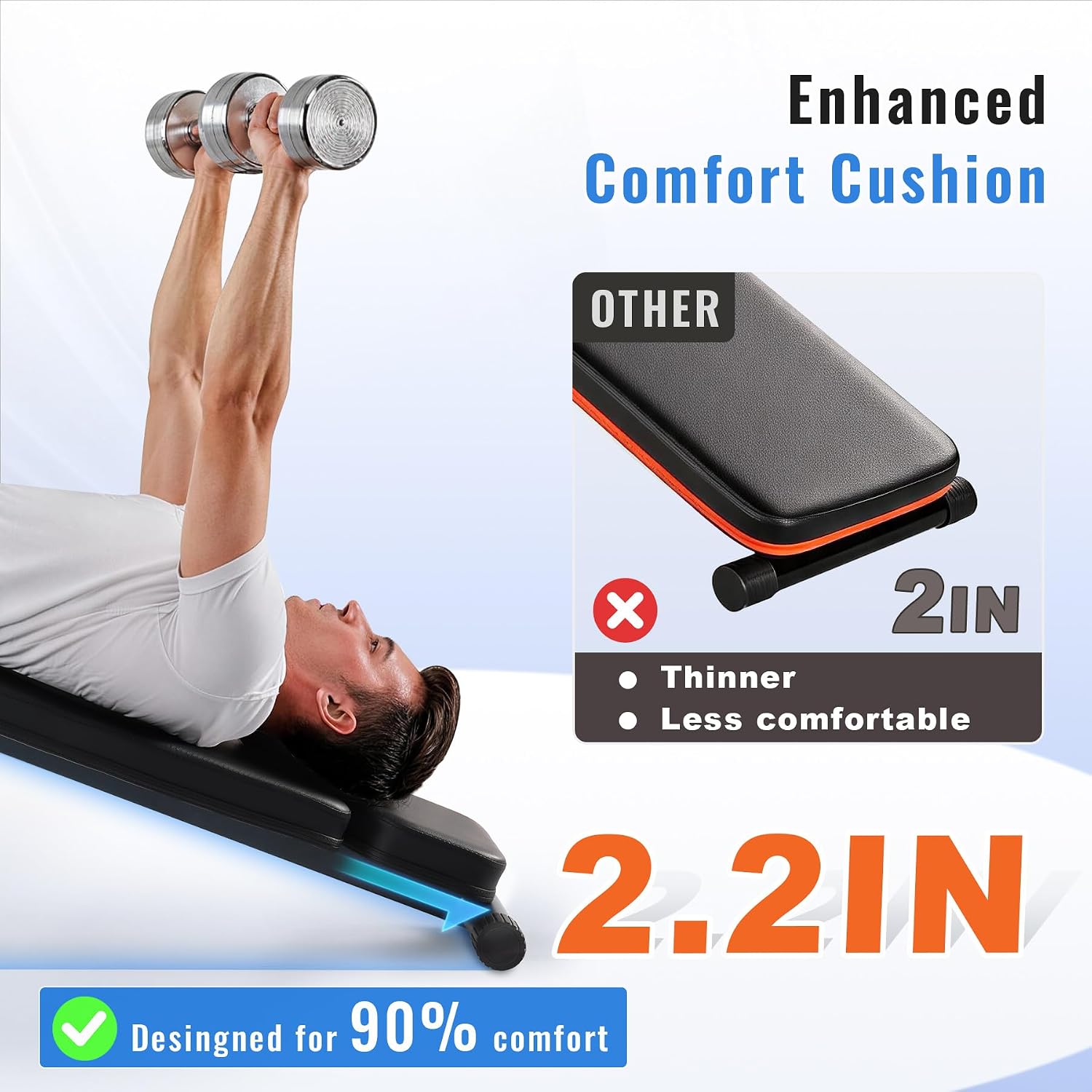 3-Level Adjustable Sit Up Benc - Home Gym Equipment Set recension och pris