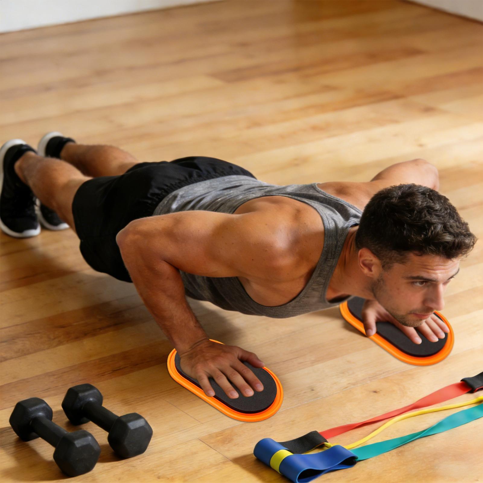 Core Sliders Oval Shape Workou - Home Gym Routine recension och pris