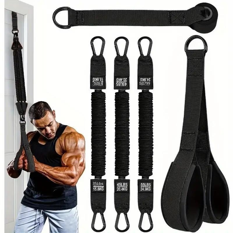 Resistance Bands Set Triceps R - Home Gym Routine recension och pris